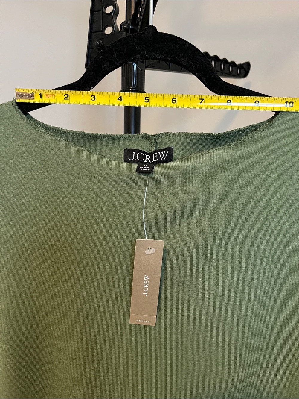 J.Crew Sleeveless Shell Sage Green Medium NWT - Picture 6 of 8